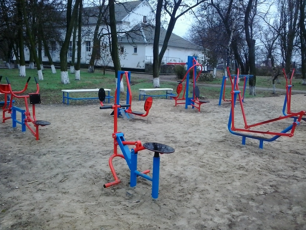 Тренажеры в парке
