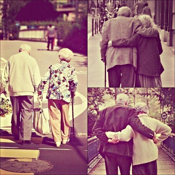 Вместе до самого конца. Вместе до старости. Жить вместе до старости. Любовь до старости. Вместе до конца жизни.