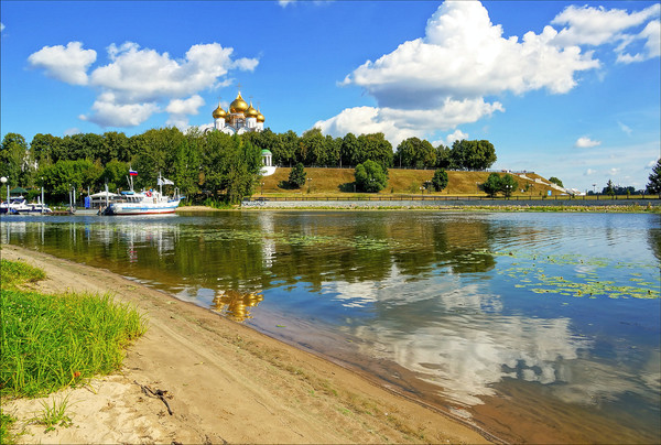 Ярославль. Река Волга.