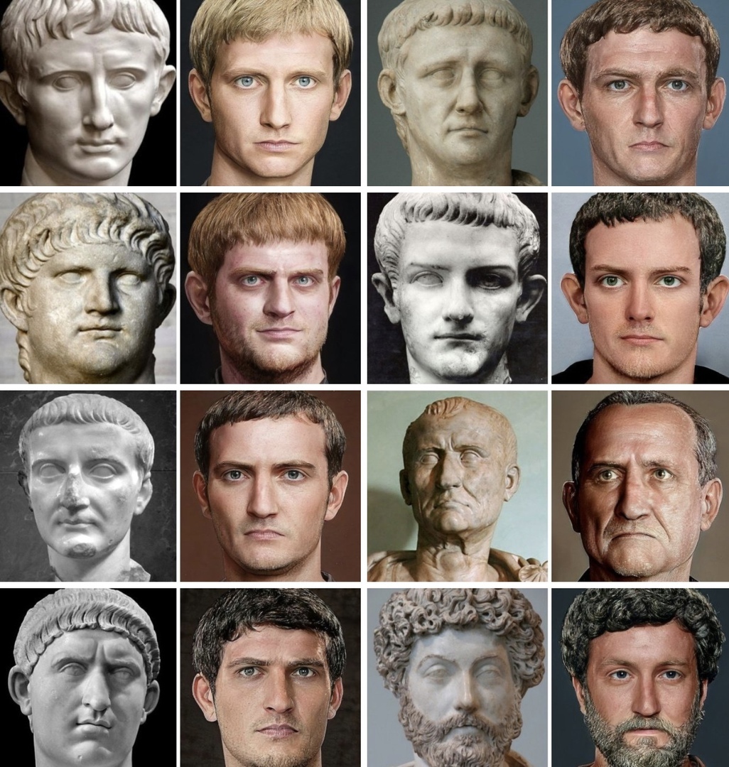 Римские Императоры нейросеть