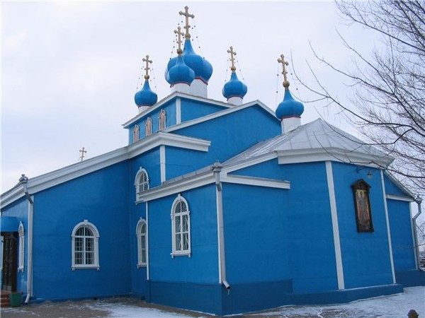 Церковь в михайловке караганда фото