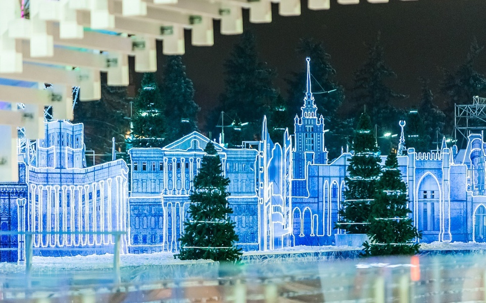 Новый год на вднх 2024 2025. Новогодняя инсталляция. Новогодняя Москва. ВДНХ зимой. Москва зимой.