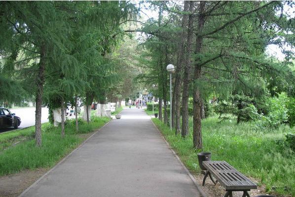 Парк в талдыкоргане